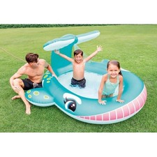 Piscina con Spruzzo Balena per