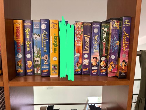 Videocassette vhs walt disney - vhs,