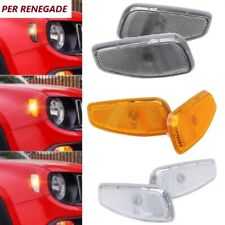 ✅✅✅ COPPIA FRECCE LATERALI BIANCHE O FUMè LED COPERCHIO PER RENEGADE 2014 2021
