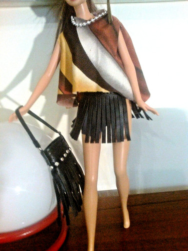 Vestito per barbie elegante - vestito,