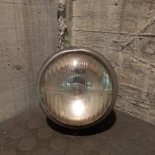 Faro ciclomotore moto epoca Vetro Cev E Parabola Vetta In Metallo Cromato 