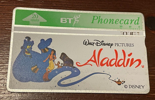 Collectable phone card 20 - card, bt