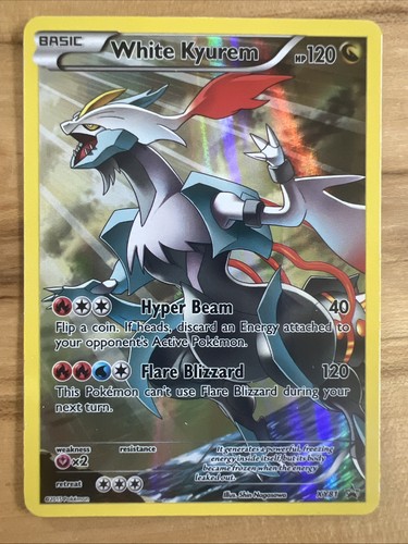 Pokémon white kyurem - white, xy