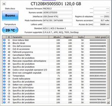 * HARD DISK SSD Crucial BX500