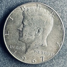 1/2 dollaro 1967 USA "Kennedy