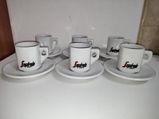 Segafredo Set 6 Tazzine da caffè complete di piattino