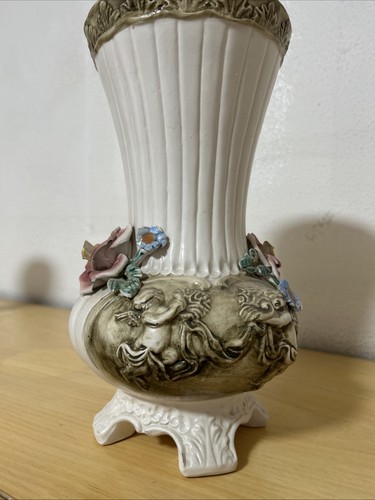 Vaso capodimonte ceramica - capodimonte,