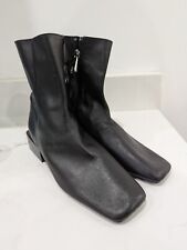 ZARA STIVALETTI IN PELLE TACCO