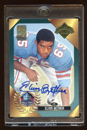 2003 topps elvin bethea - 2003, hall