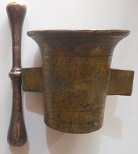 MORTAR PHARMACY MORTAR BRASS
