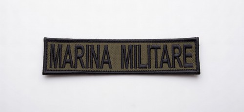 Patch marina militare 12x2 - militare, 12x2.5