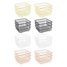 Cestino portaoggetti in ferro