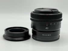 OBIETTIVO SONY SEL40F25G FE 40mm f/2.5 G - 40mm f/2.5G - SEL 40F25G - OTTIMO