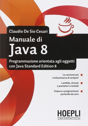 Manuale java 8 - manuale, di