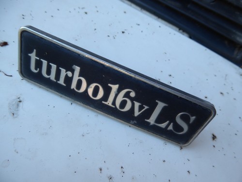 Lancia thema turbo 16v - turbo,