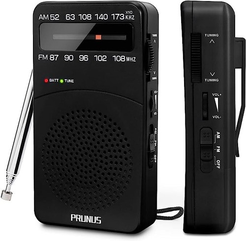 Radio portatile prunus - am/fm,