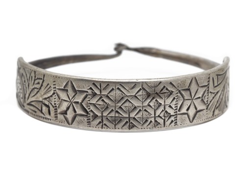 Bracciale argento incisioni - -,