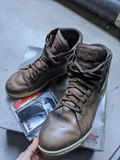 SCARPE SHOES STIVALI MOTO TCX STREET ACE WP COFFEE BROWN WATERPROOF TG 44 US 10