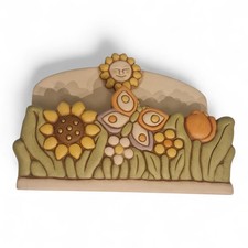 Thun  Porta posta Country Farfalla e Fiori I Ceramica Originale Porta Lettere 