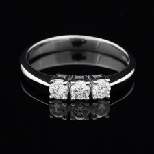 ANELLO TRILOGY ORO 18 KT