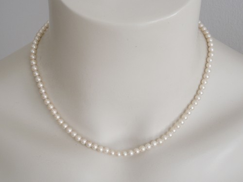 Collana perle artificiali 925 - perle,