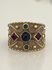6854 - Anello Bizantino Oro