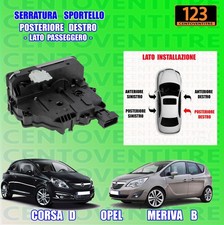 Serratura sportello posteriore - serratura,