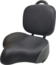 Sella per Bicicletta Con Schienale Morbido E Sovradimensionato Con Cuscino in PU