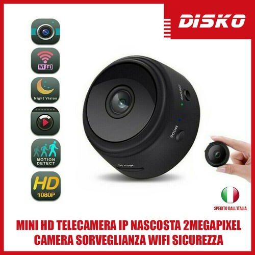 Mini telecamera nascosta - hd, ip