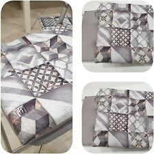 Set 6 Cuscini coprisedia Cucina Double Face, coordinabili con Tappeto