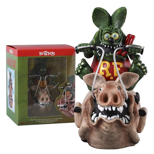 Figurine rat fink dark - fink, nights