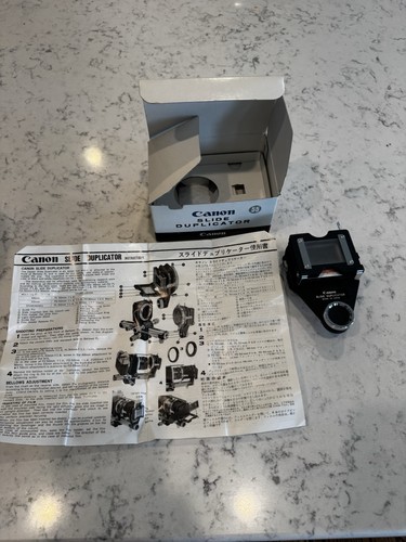 Canon slide duplicator per - slide,
