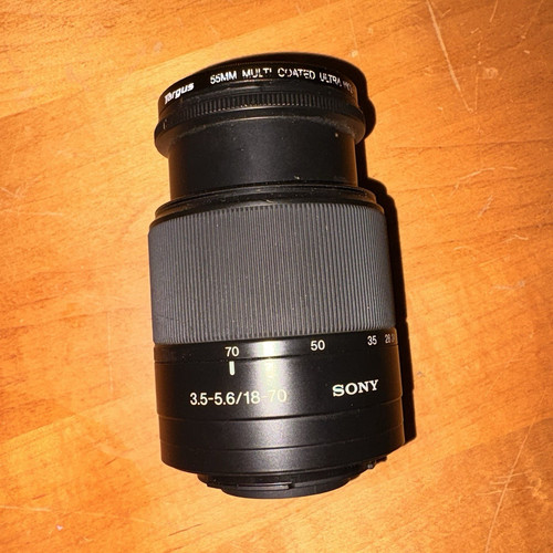 Sony 70mm 5 6 - 18-70mm, f/3.5-5.6