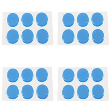 24 Pz / Set Rullante Mute Pad Drum Damper Gel Pads Rullante  Drum Silenziat1040