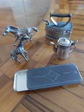 Lotto 5 oggetti in argento 800 XX Secolo