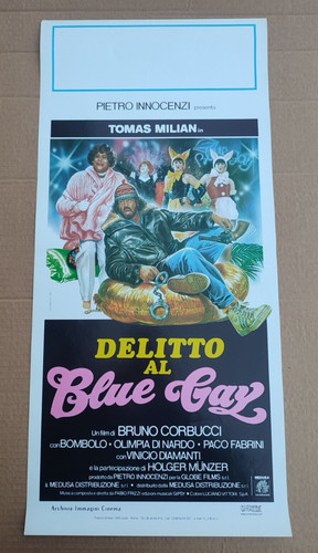 Locandina delitto blue - delitto, al
