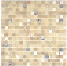 Mosaico IN Vetro Beige