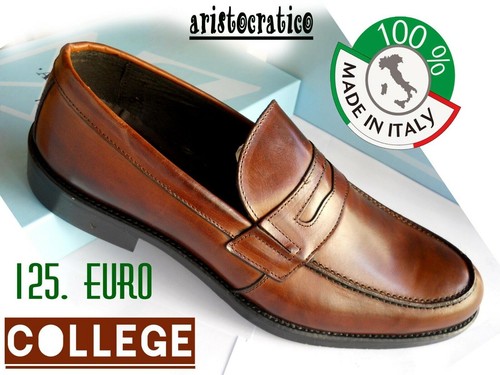 Scarpe uomo pelle college - uomo,