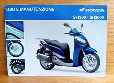 Libretto uso e manutenzione Honda SH300 - SH300A