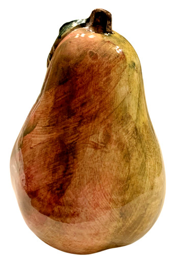Pera ceramica vietri metà - pera,