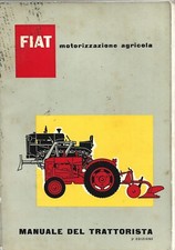FIAT  Manuale del Trattorista  II Edz. 1955  Originale d'epoca - Trattori