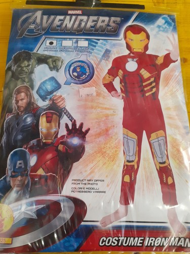 Costume iron man anni - iron,