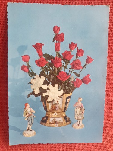 Cartolina vaso ceramica - cartolina,vaso, in