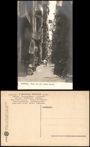 Cartolina napoli - napoli,