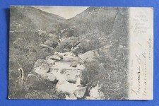 1905 Cascata del Roja presso S. Dalmazzo di Tenda (Cuneo) - annullo spinetta