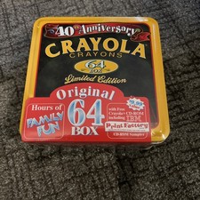 Crayola Crayons Tin 1998 "