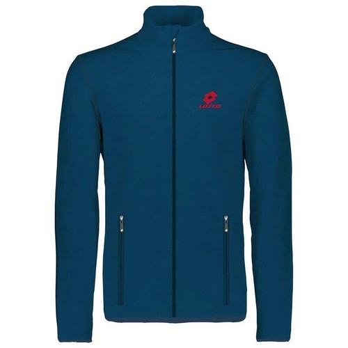 Felpa full zip pile uomo - pile, da