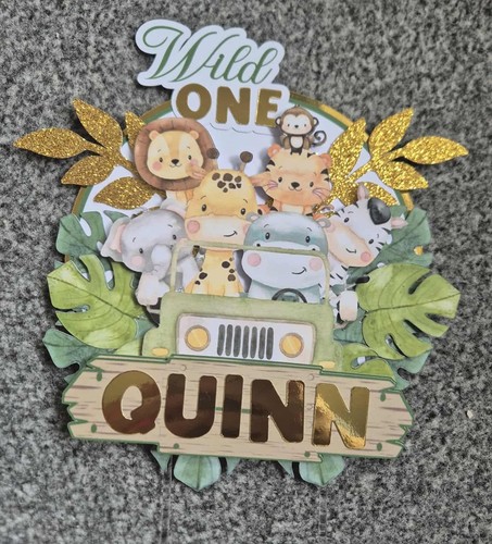 Cake topper wild one - topper, –