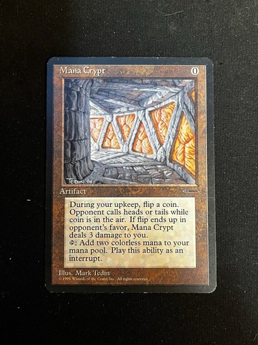 Mtg mana crypt promo - mtg,