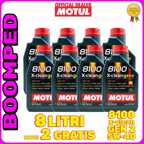 Olio motore motul - 8, 8100